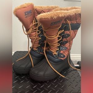 Snow boots size 5 run small